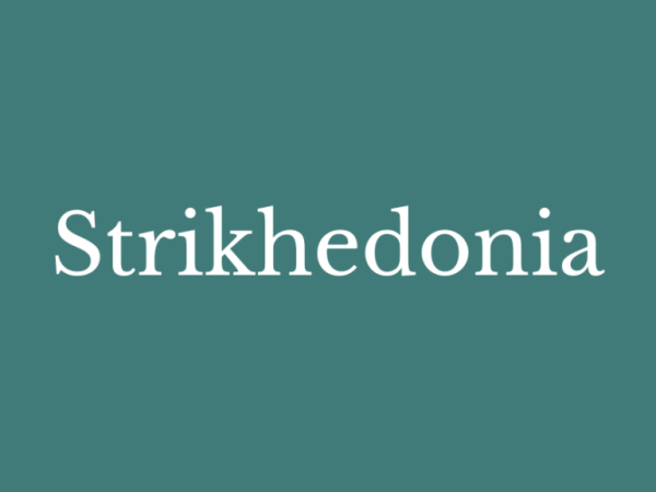 Wordelicious:  Strikhedonia