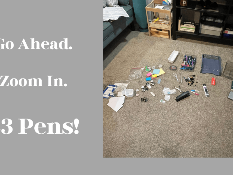 83 Pens. Really&nbsp;Girl?